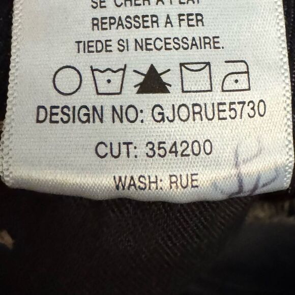 Joes Jeans Size 31/12 Mid Rise Dark Wash Bootcut Cotton Lycra Blend Jeans - Picture 12 of 12